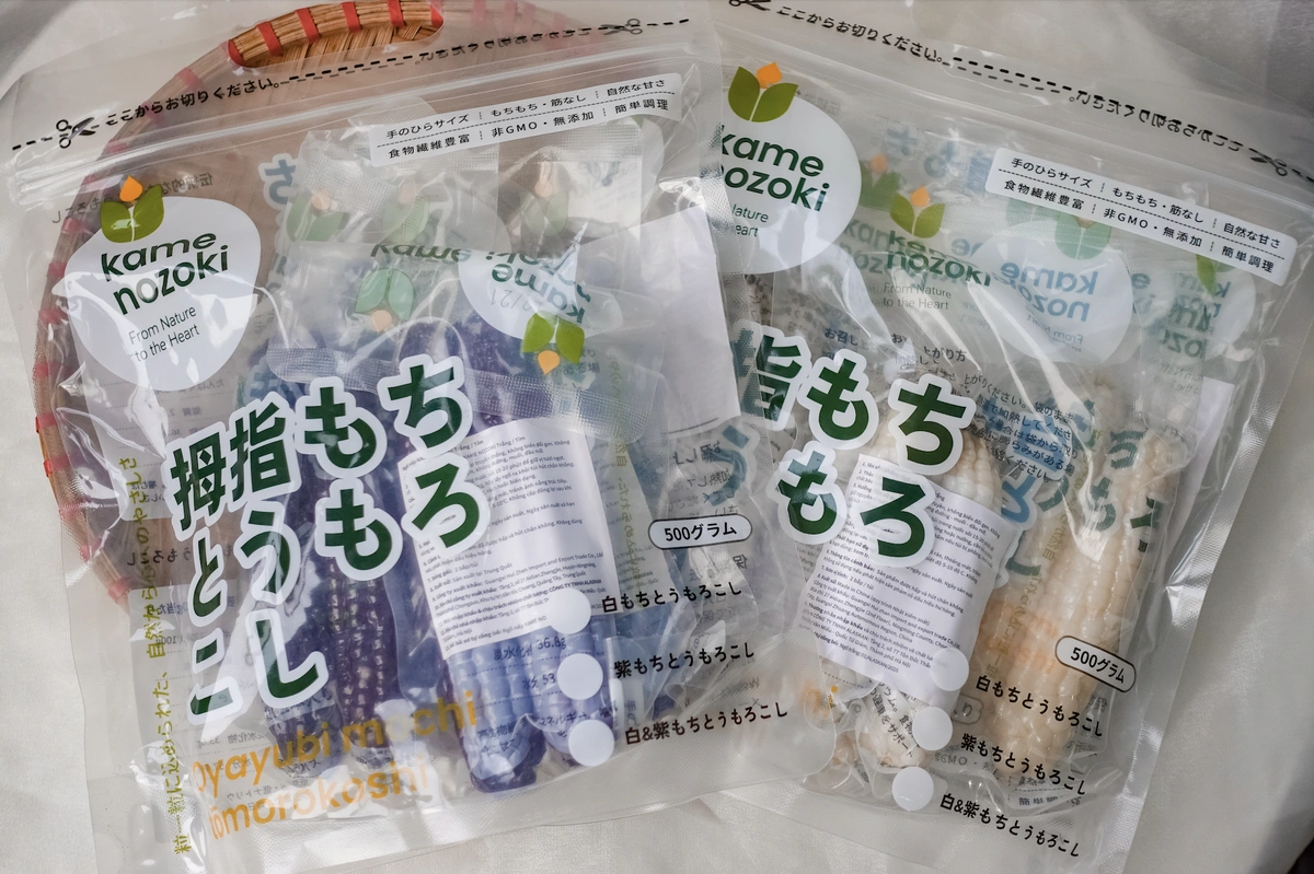 Ngô Mochi (Ngô Nếp Ngón Tay)
