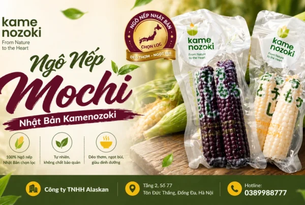 Ngô Mochi (Ngô Nếp Ngón Tay) - Ngô Kamenozoki