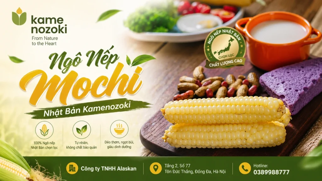 Ngô Mochi (Ngô Nếp Ngón Tay) - Ngô Kamenozoki (3)