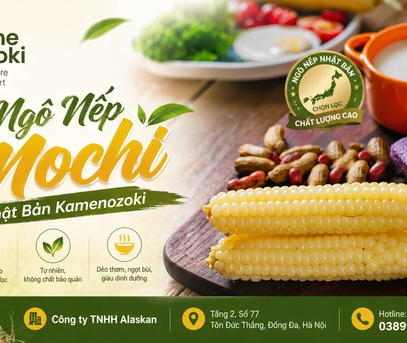 Ngô Mochi (Ngô Nếp Ngón Tay) - Ngô Kamenozoki (3)